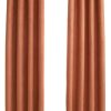 Tende per interni vidaXL Blackout curtains with metal eyelets 2 pieces rust brown 140x175 cm (134470)