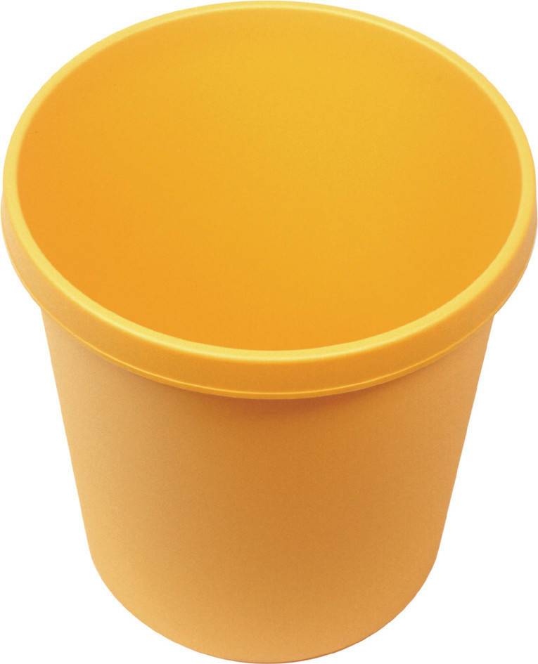 Helit LARGE WASTE BIN, 30 LITRESWaste Paper Bin L (61061) yellow Helit LARGE WASTE BIN, 30 LITRES