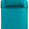 Bassetti Mako satin bed linen plain duvet cover single 200x200 cm aloe-1242 Lenzuola & biancheria da letto