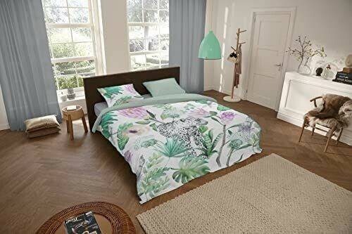 Lenzuola & biancheria da letto Descanso Volterra duvet cover 240x220 cm cotton green