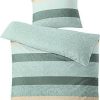 Lenzuola & biancheria da letto Kleine Wolke Gwen bed linen sage green 135x200 cm 80x80 cm