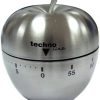 TechnoLine Timer da cucina analogico a forma di mela Timer da cucina