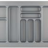 Hettich Cutlery Organiser Orga Box Atira Orga Tray 440 silvergrey L 800 x W 520 x H 55 mm Portaposate