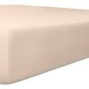 Lenzuola & biancheria da letto Kneer Easy-Stretch Jersey Fitted Sheet 41 Soft Rose 120x200-130x220 cm