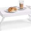 Zeller Bed tray, with foldable legs, MDF, white Vassoi da cucina